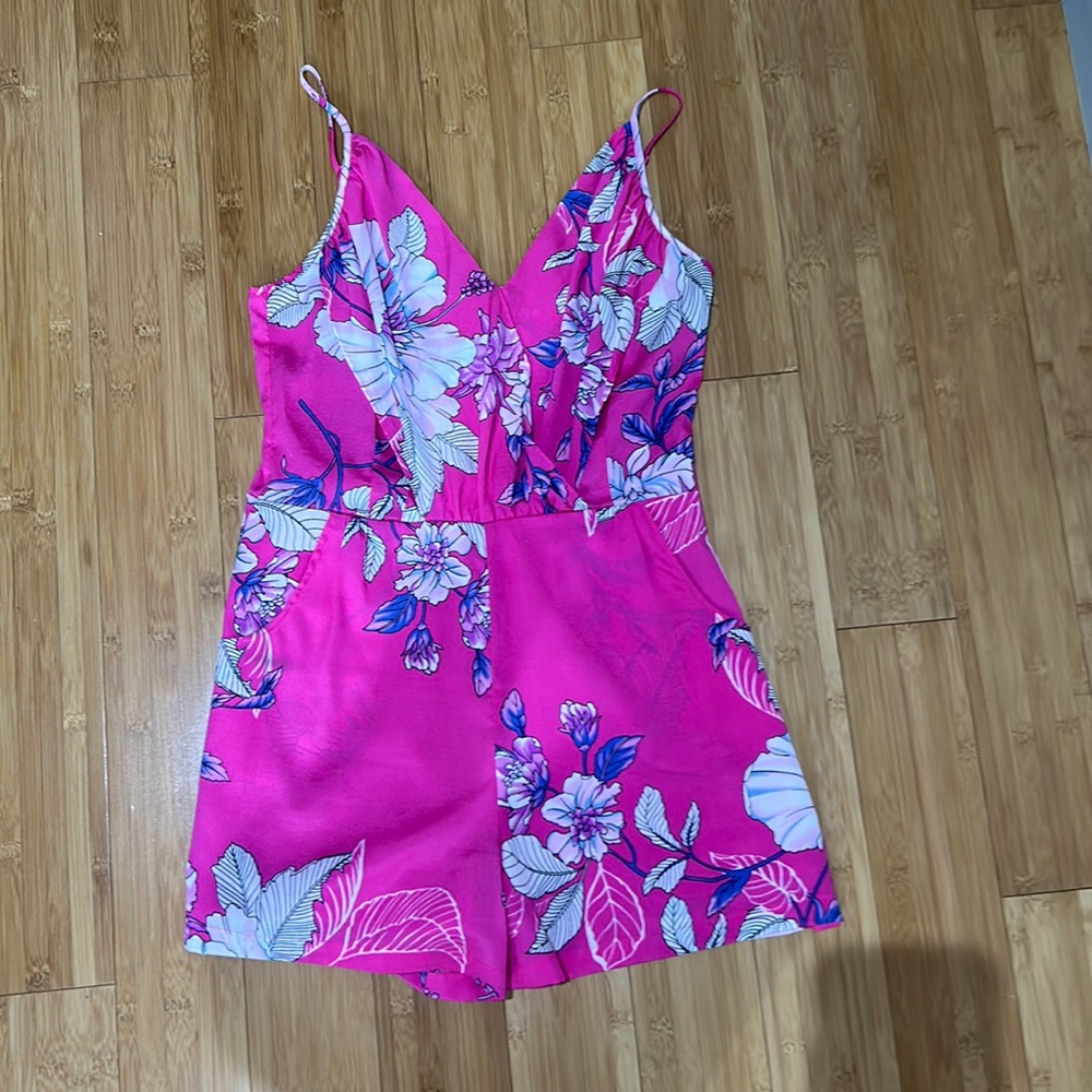 Yumi Kim Pink Romper, Medium